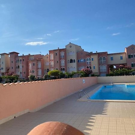 Superbe Studio Renove Avec Piscine Et Vue Marina Le Barcarès Eksteriør billede