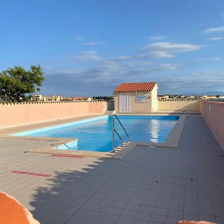 Superbe Studio Renove Avec Piscine Et Vue Marina Le Barcarès Eksteriør billede