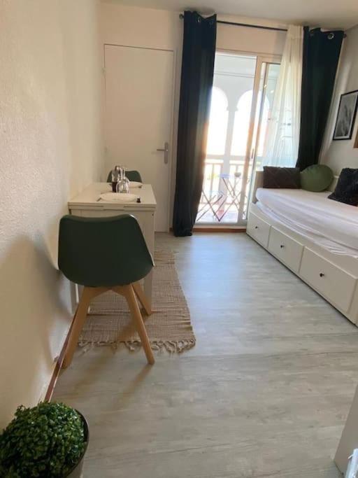 Superbe Studio Renove Avec Piscine Et Vue Marina Le Barcarès Eksteriør billede